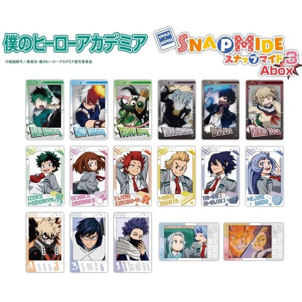 我的英雄學院 寫真卡 3 (A box) (2022年3月再販版本)