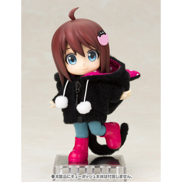 CU-POCHE EXTRA - ANIMAL PARKA SET (WHITE CAT/ BLACK CAT) (RE-RUN)