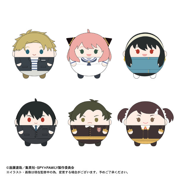 《間諜家家酒》巨大胖胖公仔系列 第二彈 (6種)