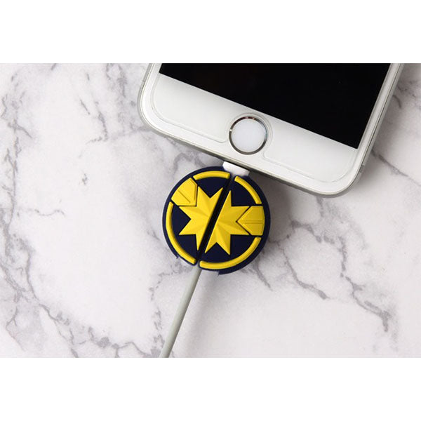 Marvel iPhone Android Smartphone Cable Protector Captain Marvel
