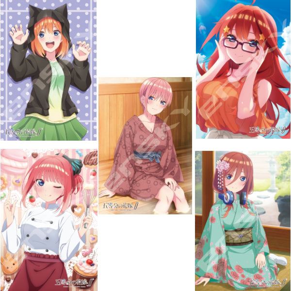 300塊拼圖 五等分的新娘∬ (中野一花 / 中野二乃 / 中野三玖 / 中野四葉 / 中野五月)