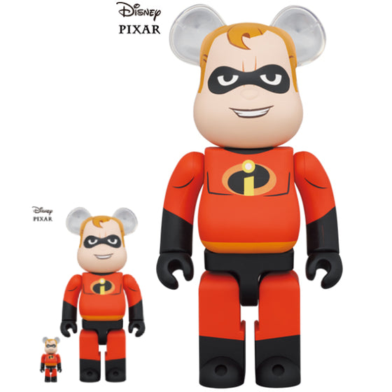 BE@RBRICK 超人特工隊 Mr.INCREDIBLE 超能先生 (100% & 400% / 1000%)