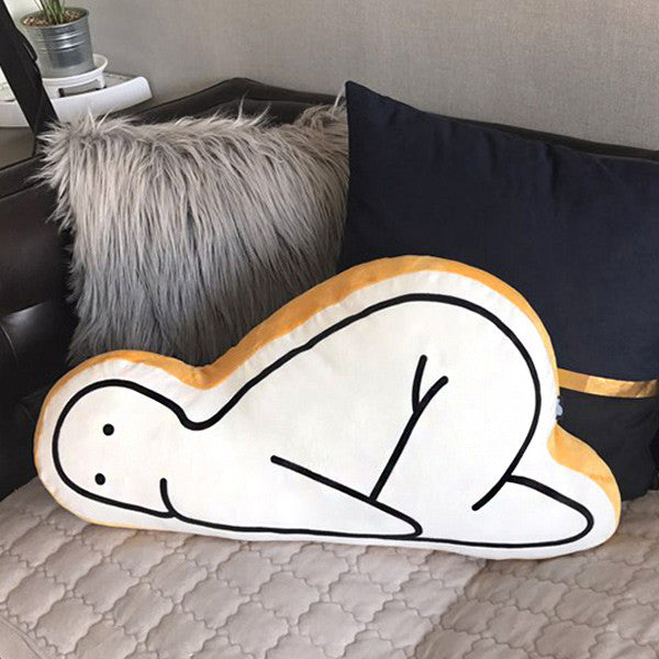 Mr Donothing Shaped Funny Cushion | Home Humorous Lifestyle|Up-Next HK