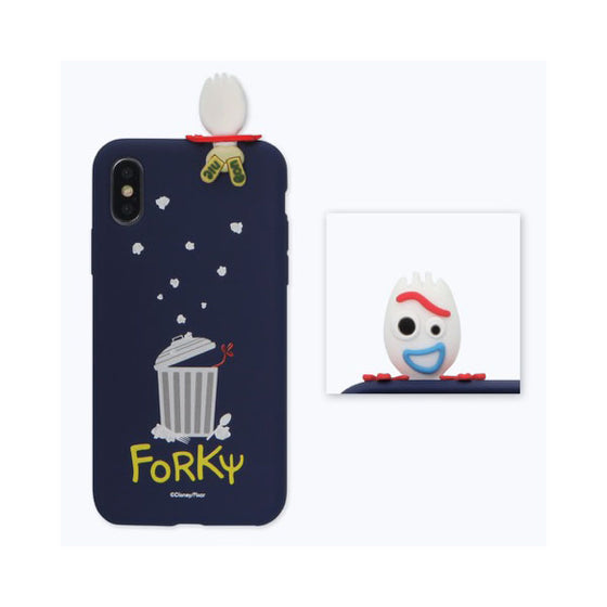 Forky Toy Story Disney mini Figure Protective Soft iphone Case