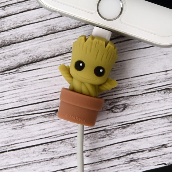 Marvel iPhone Android Smartphone Cable Protector Groot