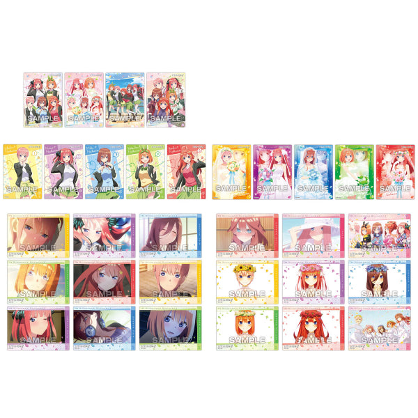 《五等分的新娘∬》食玩收藏卡系列