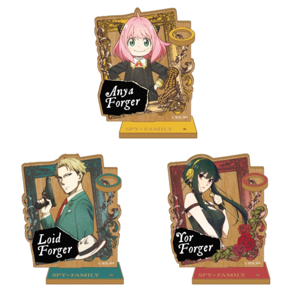 《間諜家家酒》SPY × FAMILY Vintage 筆架 (洛伊德 / 安妮亞 / 約兒)