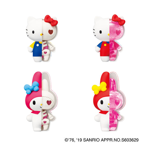 結構模型系列 KITTY & MY MELODY (一套4款)