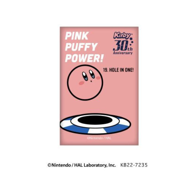 星之卡比30週年襟章套裝 (一套10款)