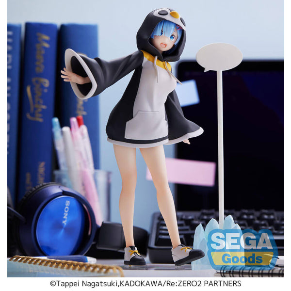 [Luminasta] 《Re:從零開始的異世界生活》 企鵝裝造型Ver. (連冰座筆插) (拉姆 / 雷姆)