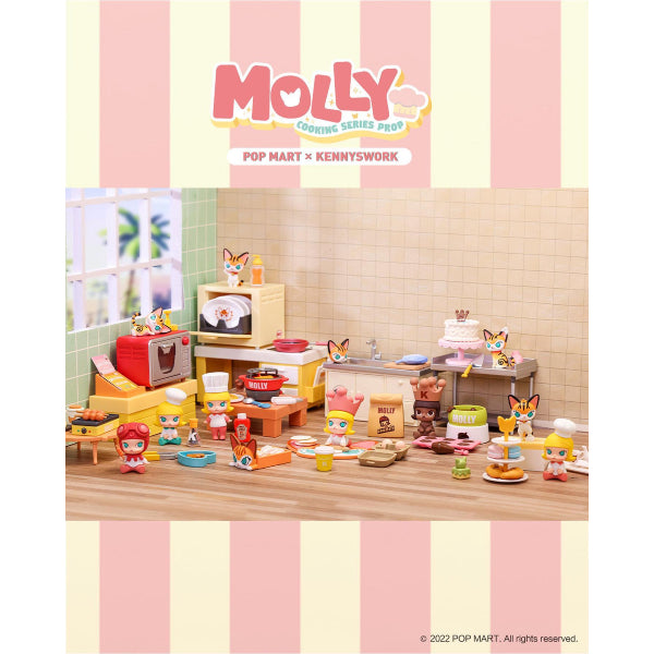 Pop Mart - Molly料理系列道具