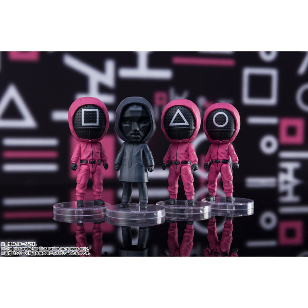 [Figuarts mini]《魷魚遊戲》(蒙面工作人員 / 蒙面管理者 / 蒙面士兵 / 遊戲負責人)