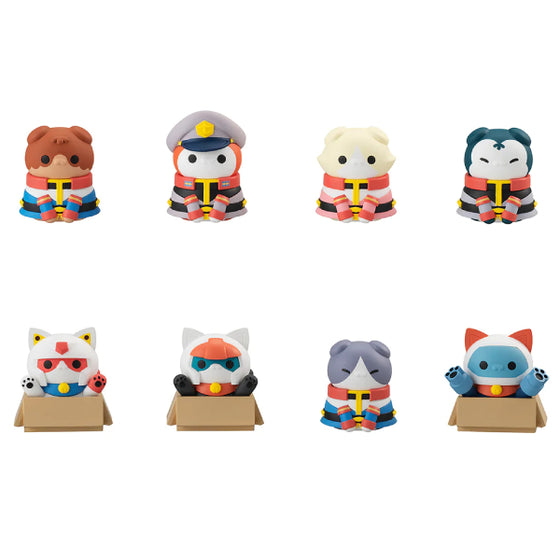 [MEGA CAT]《機動戰士高達》我們是地球聯邦軍喵! (一套8款)