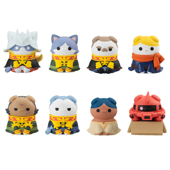 [MEGA CAT]《機動戰士高達》我們是自護公國喵! (一套8款)