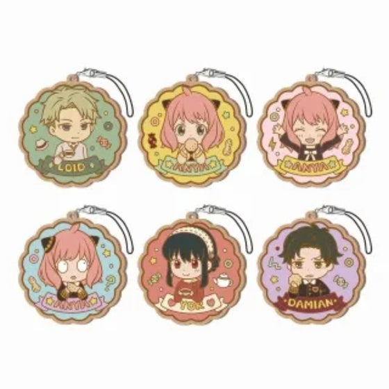 《間諜家家酒》SPY × FAMILY 橡膠吉祥物吊飾 (一套6款)