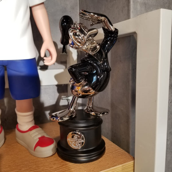 AMS#002BK 唐老鴨獎座黑銀版