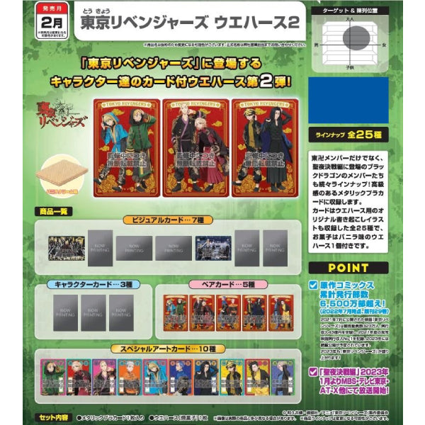 東京復仇者威化卡第2彈 (一盒20包)