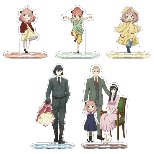《間諜家家酒》SPY × FAMILY Movic Main Visual 亞加力立牌 (5款)