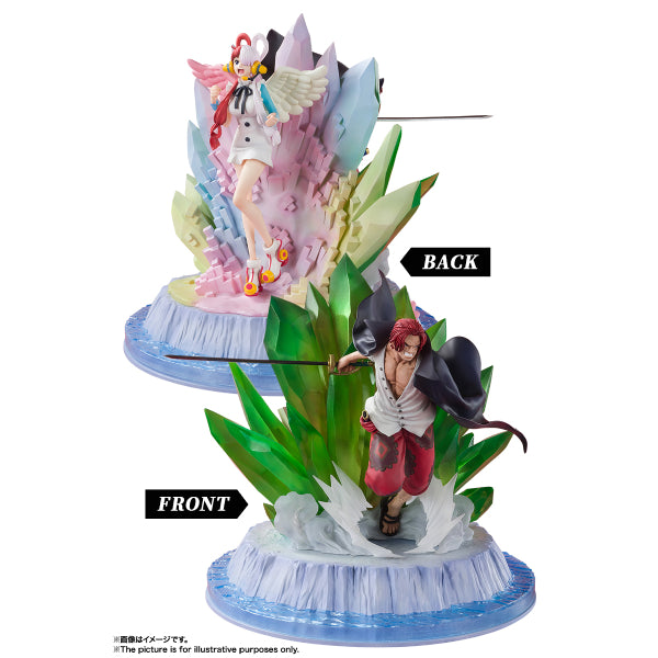 [Figuarts ZERO]《海賊王》紅髮撒古斯 & 美音 -紅髮歌姬-