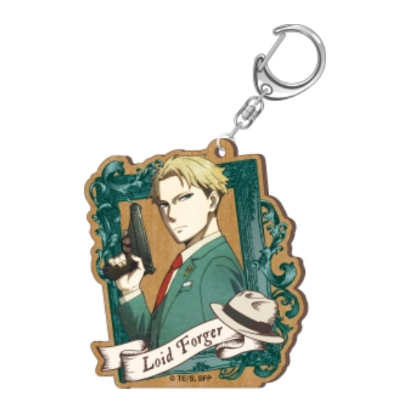 《間諜家家酒》SPY × FAMILY Vintage 木質鎖匙扣 (6種)