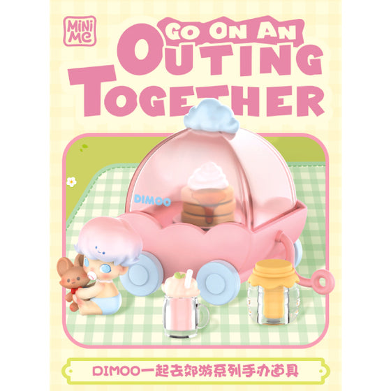 Pop Mart - DIMOO 一起去郊遊系列手辦道具