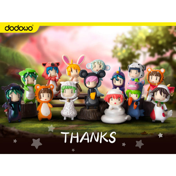 Dodowo - HEPPOKO 廢柴君系列十二生肖手辦