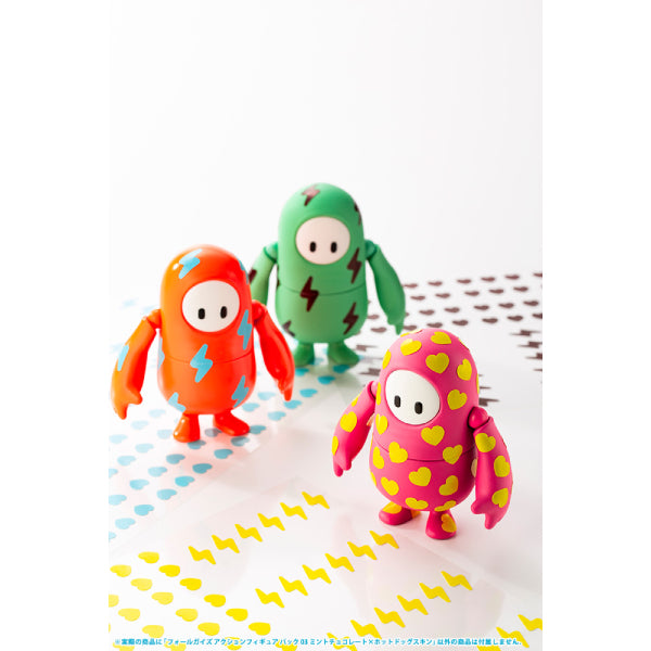 FALL GUYS 糖豆人：終極淘汰賽 可動模型套裝 03: Mint Chocolate/Hot Dog 服裝