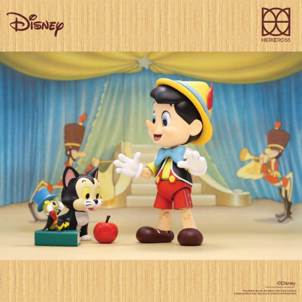 Herocross - HMF#082 小木偶皮諾丘合金造型珍藏人偶2.0版本