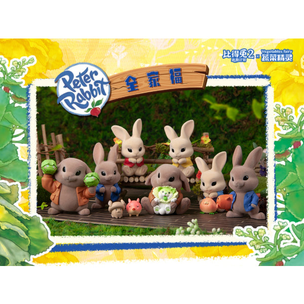 DDW#013 比得兔 2 x 蔬菜精靈 PETTER RABBIT 2 VEGETABLE FAIRY (一盒6隻)
