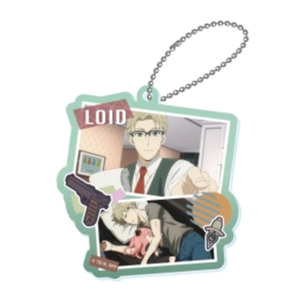 《間諜家家酒》SPY × FAMILY  collage 亞加力鎖匙扣 (一套6個)