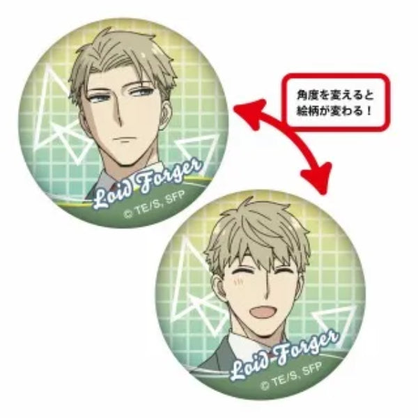 《間諜家家酒》SPY × FAMILY 可變式光柵襟章 (一套6款)