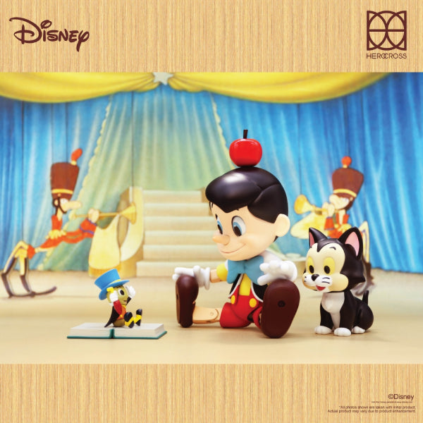 Herocross - HMF#082 小木偶皮諾丘合金造型珍藏人偶2.0版本