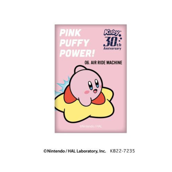 星之卡比30週年襟章套裝 (一套10款)