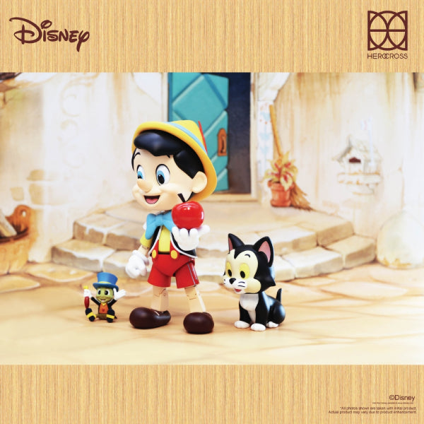 Herocross - HMF#082 小木偶皮諾丘合金造型珍藏人偶2.0版本