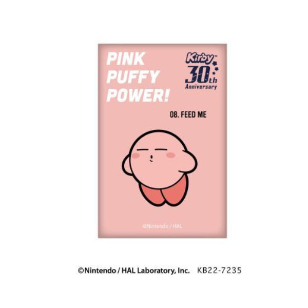 星之卡比30週年襟章套裝 (一套10款)