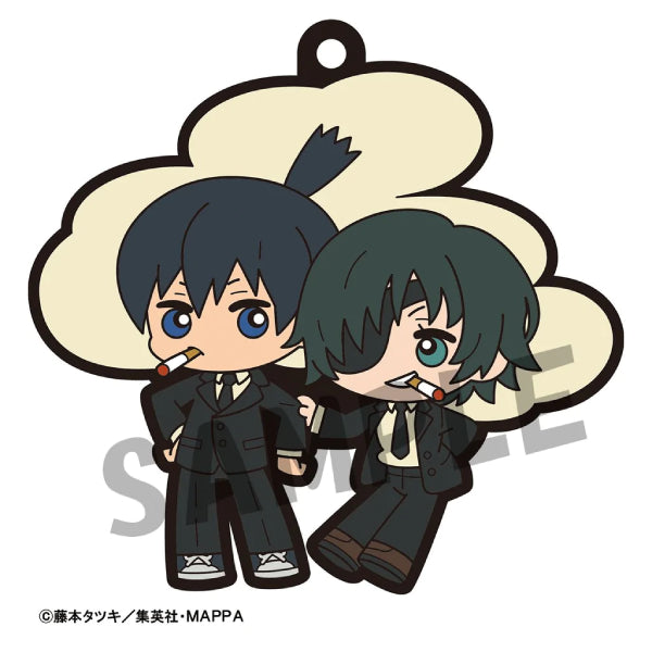 [橡膠塊鎖匙扣系列] 《鏈鋸人》Buddycolle系列 吊飾 (一套6款)