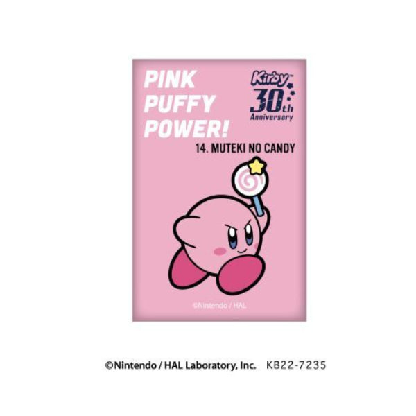 星之卡比30週年襟章套裝 (一套10款)