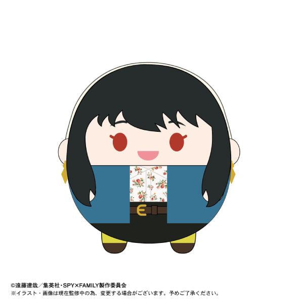 《間諜家家酒》角色胖胖公仔掛飾  (一套6款) (2023年2月再販版本)