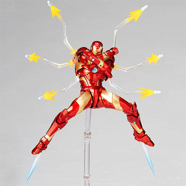 Kaiyodo Amazing Yamaguchi 013 Marvel Iron Man Bleeding Edge Armor Figure