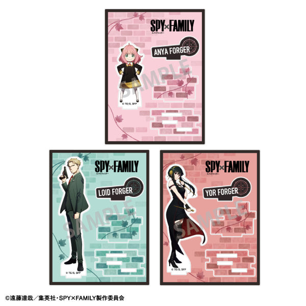 《間諜家家酒》SPY × FAMILY Kamio 亞加力立牌 (洛伊德 / 安妮亞 / 約兒)