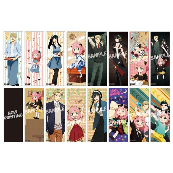 《間諜家家酒》SPY × FAMILY 角色海報 (一盒8包) (2022年10月再販版本)