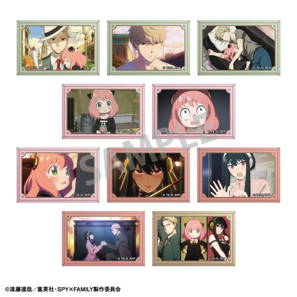 《間諜家家酒》SPY × FAMILY Kamio 四邊形襟章 (一套10款)