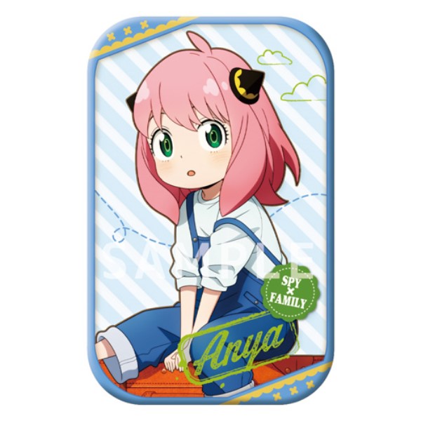 《間諜家家酒》SPY × FAMILY  圓角襟章 (一盒12包) (2022年10月再販版本)