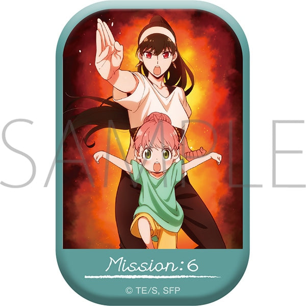 《間諜家家酒》SPY × FAMILY MISSION  四方形襟章 (4款)