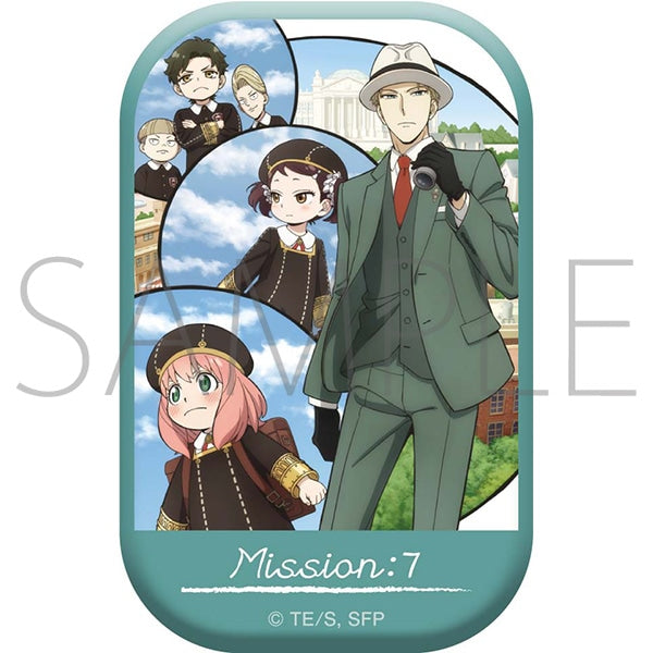 《間諜家家酒》SPY × FAMILY MISSION  四方形襟章 (4款)
