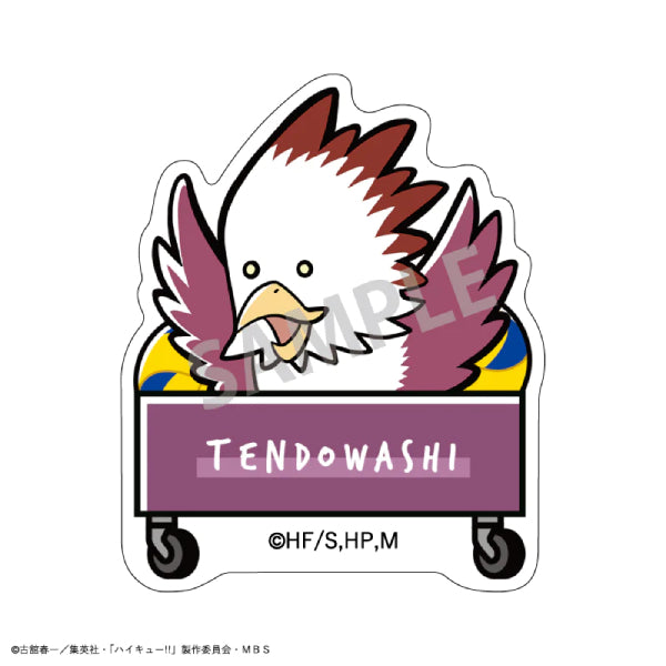 《排球少年》 動物 亞加力夾子 A套裝 (一套8款)