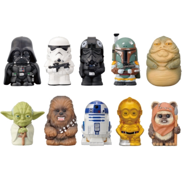 Star Wars 星球大戰 軟膠公仔套裝 (1套10款)