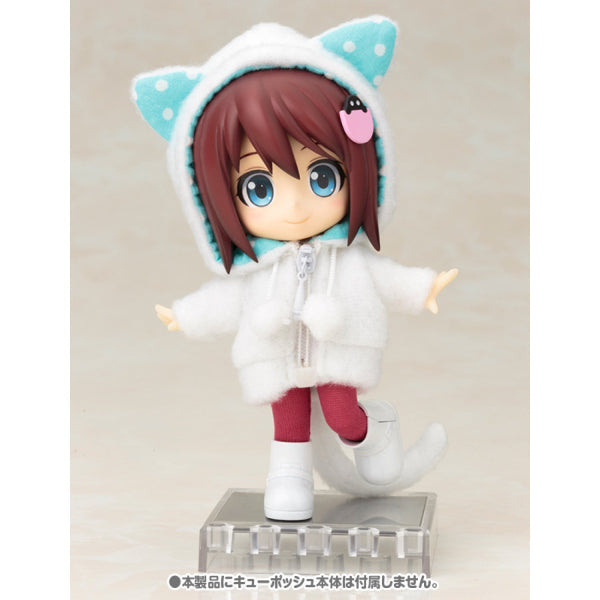 CU-POCHE EXTRA - ANIMAL PARKA SET (WHITE CAT/ BLACK CAT) (RE-RUN)